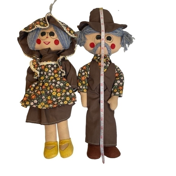 VINTAGE Handmade Plush Dolls 💛 - Picture 15 of 15